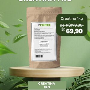 Creatina Monohidratada WVegan 1Kg