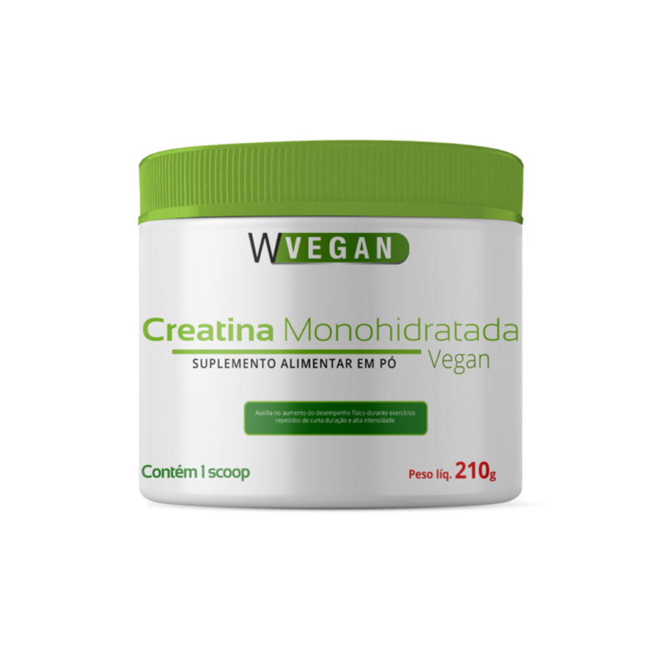 Conheça mais sobre a Creatina Vegan 210g WVegan