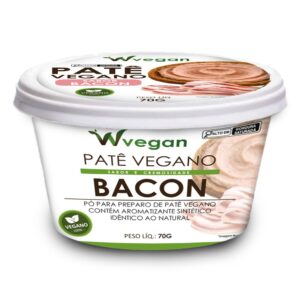 Patê 70g Sabor Bacon WVegan - Pó para preparo