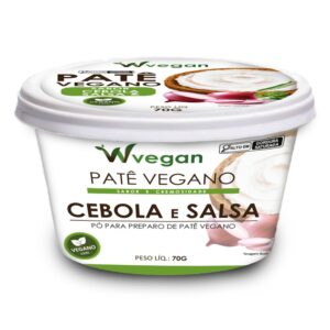 Patê 70g Sabor Cebola e Salsa WVegan - Pó para preparo