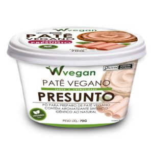 Patê 70g Sabor Presunto WVegan - Pó para preparo