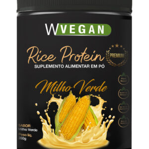 Proteina Vegetal Premium 350g com DHA WVegan Sabor Milho Verde
