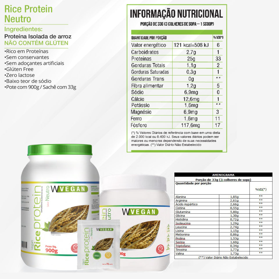 Saiba mais sobre a Rice Protein 660g - COMPRE JÁ