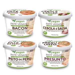 Patê 70g WVegan Sabores - Pó para preparo