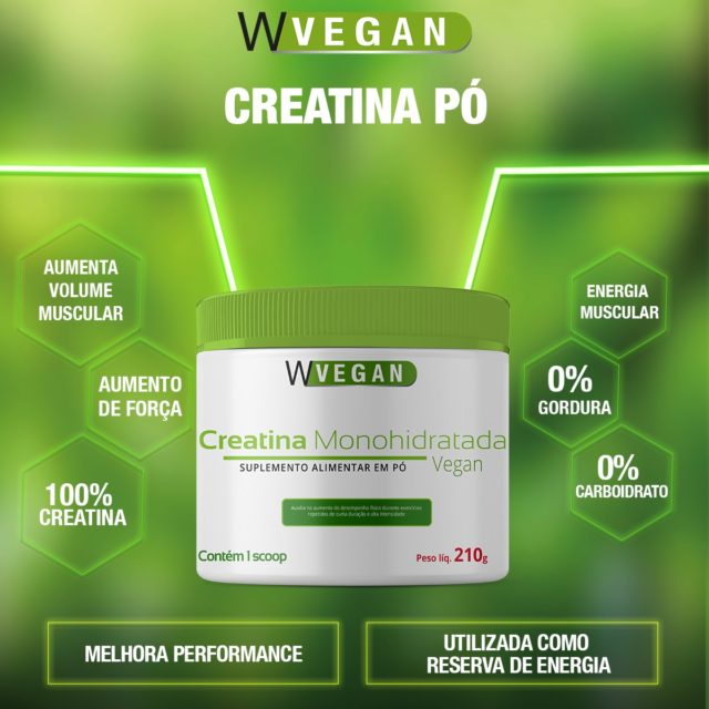 Creatina Vegan 210g