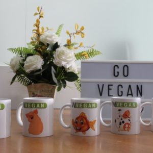 Caneca 350 ml Animais GoVegan