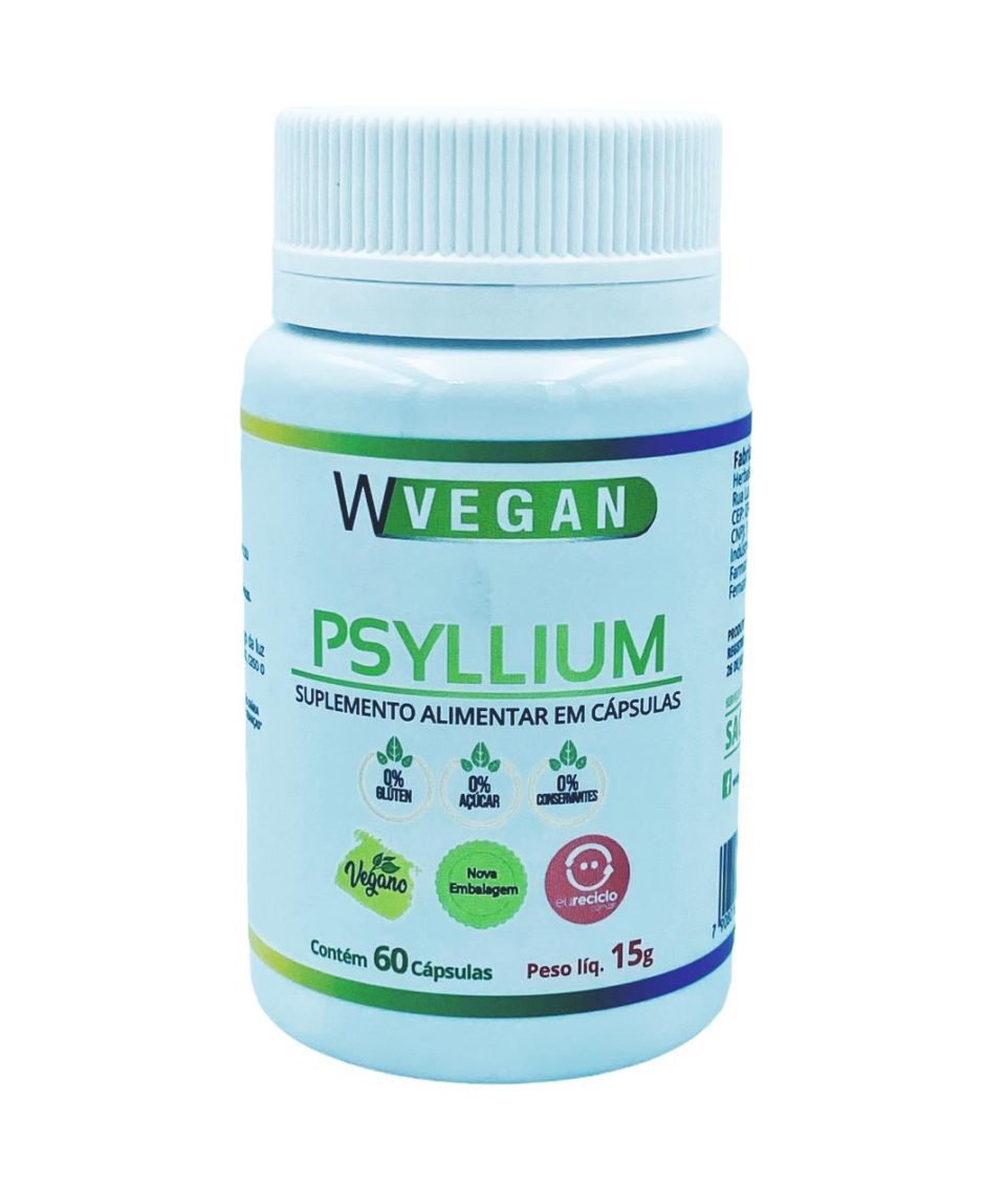 Conheça mais sobre o Psyllium 60 capsulas WVegan