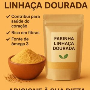 Farinha de Linhaça Dourada