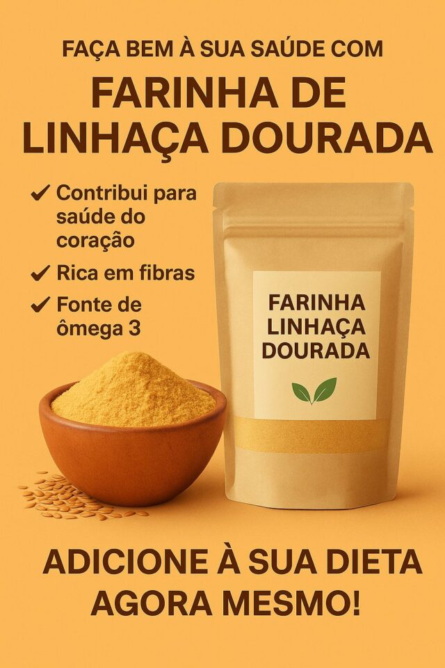 Farinha de Linhaça Dourada