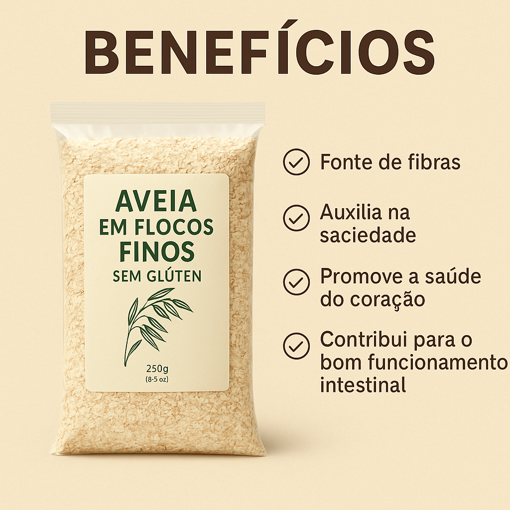 Aveia em Flocos finos