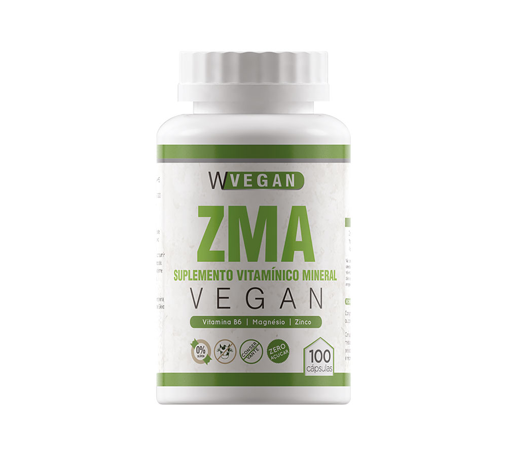 ZMA 100 Capsulas WVegan WVegan Suplementos Veganos